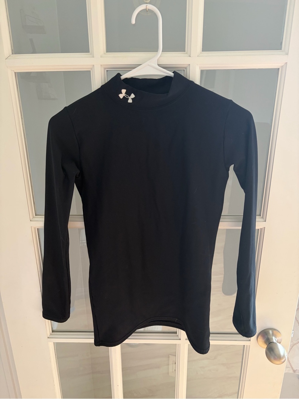 Under Armour Black Long-Sleeve Performance Top for Kids